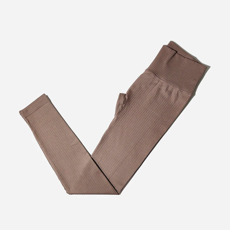 New Yoga Pants Sports Clothing Seamless Legging Solid High Waist Full Length Workout Leggings for Fittness Yoga Leggings