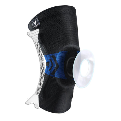 2025 Latest Knee Support for Men Pressurized Elastic Knee Brace with Silicone Spring Basketball  Volleyball Knee Pads