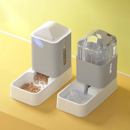 Automatic Pet Feeder 3.5L Large Capacity Pets Feeding Bowls Cat Water Dispenser Dog Food Feeder Drinking Fountain Feeding Bowl