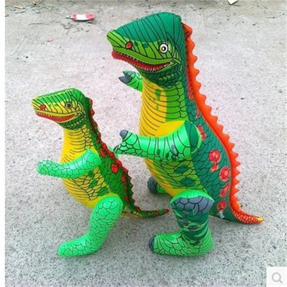 Children's Inflatable Toys Stall Toys PVC Leather Balloon Water Toys Dinosaur Tiger Pig Cat Rabbit 1PC