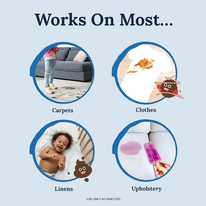 Stain Remover Spray Portable Stain Treater For Laundry Fabric Oil Remover Effective Laundry Spray For Food Pet Candle Stains