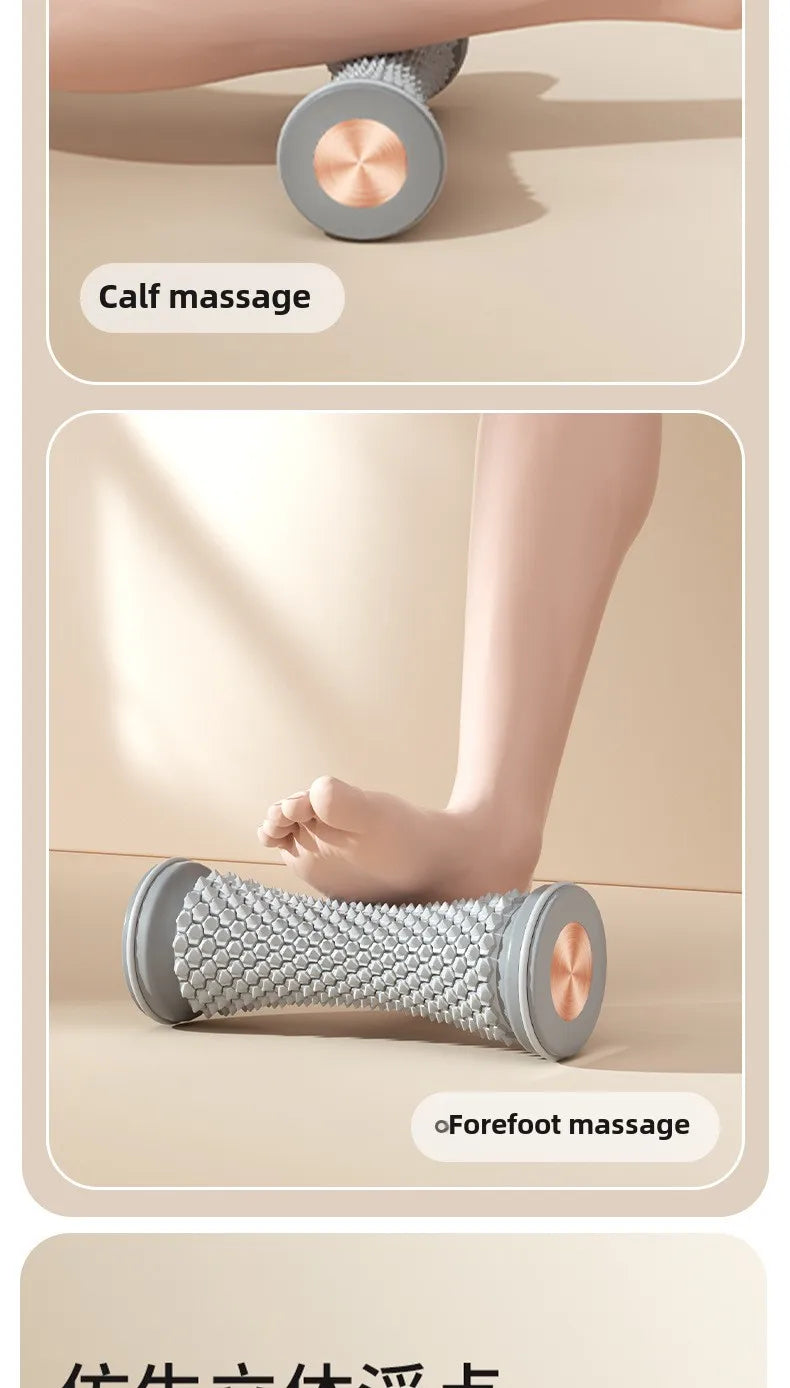Foot Fascia Roller Massage Device Yoga Muscle Relaxer