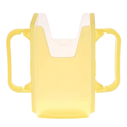 Infant Anti-Spill Cup Holder Bottle Cup Milk Holder Adjustable Safety Plastic Baby Toddler Juice Box Drinking