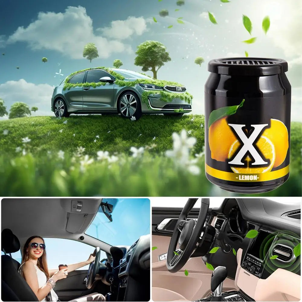 Car Air Freshener Can Shape Car Fragrance Diffuser Car Odor Remover Long-Lasting Scent Odor Eliminator For Auto Or Home