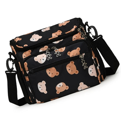 Spacious Mother Bag for Baby Essential Multifunction Baby Gear Organizes Bag Essential Baby Travel Bag Easy Access Storage