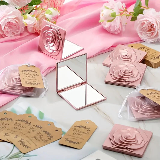 15 Pieces for Girls Party, Favorite Girl Makeup Party, Favorite Party Supplies Set, Foldable Mirror Comb, Best Choice for Party