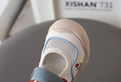 Kids mesh sneaker Anti-slip Sandal Toddler Boy Sports Shoe Girl Children Breathable Beach Sandal Soft Bottom sports casual Shoes