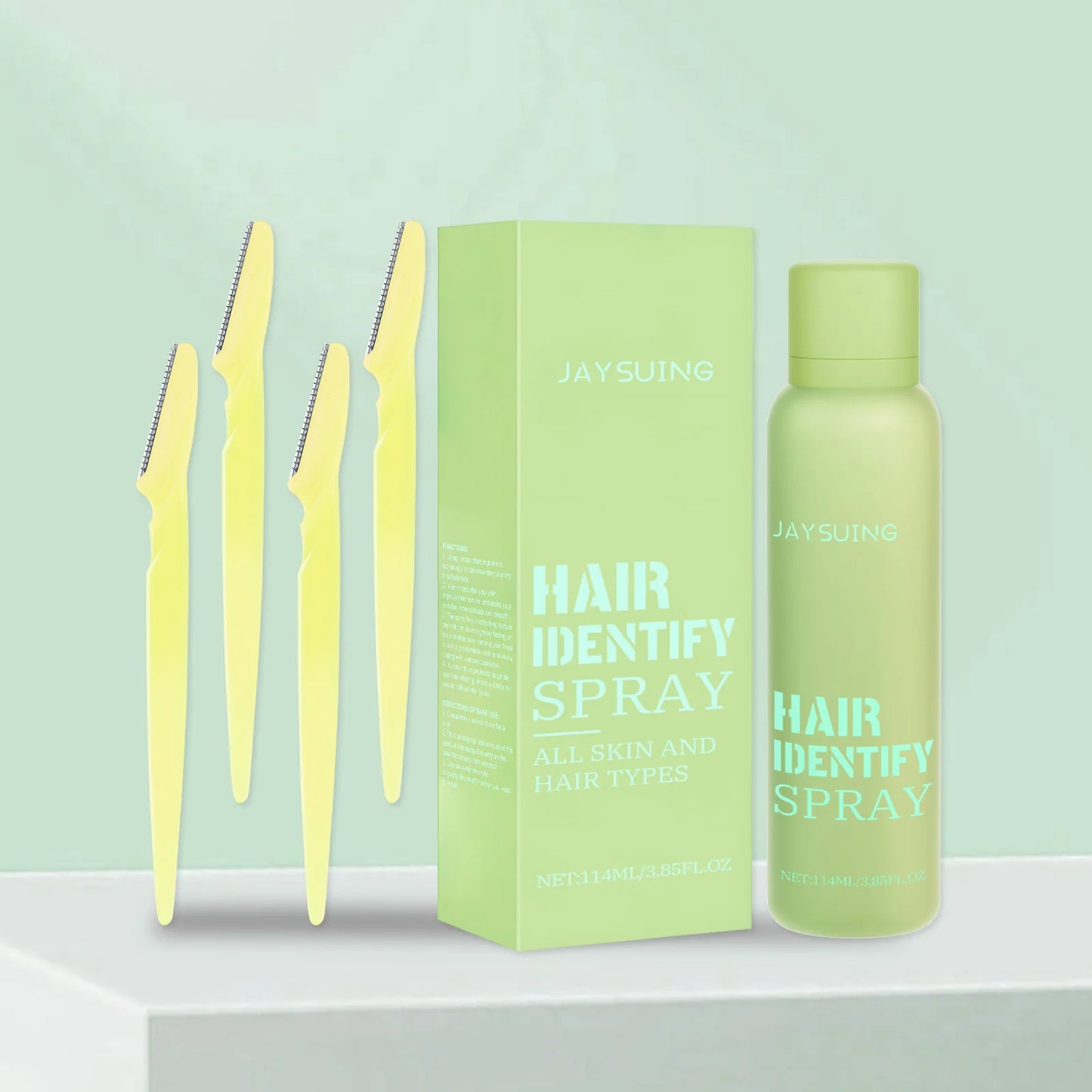 Hair Growth Inhibitor Face Hair Identifier Spray Shaving Dermaplaning Non-irritating Slow Regrowth Permanent Hair Removal Spray