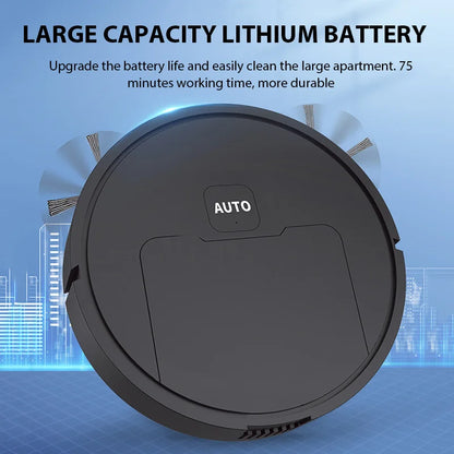 New Wireless Smart Robot Vacuum Cleaner Multifunctional Super Quiet Vacuuming Mopping Humidifying For Home Use Home Appliance