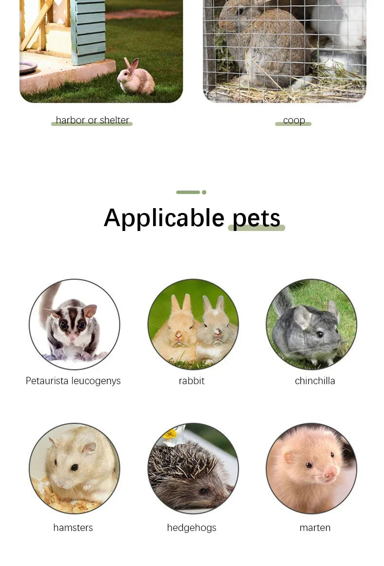 New Rabbit Supplies Complete Set Cleaning Deodorizing Pet Rabbits External Anthelmintic Spray Inhibiting Harmful Substances