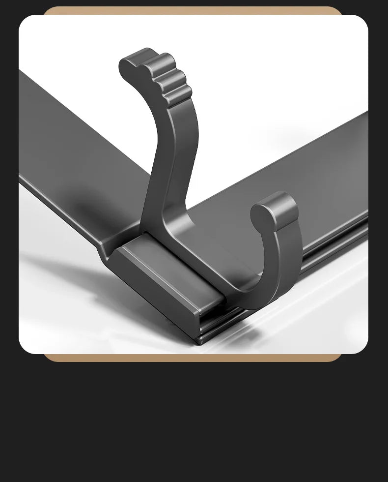 Door Rear Hook Without Hole Drilling Can Be Detached Door Back Coat Rack Bedroom Door Bag Clothes Storage Storage Clothes Hook