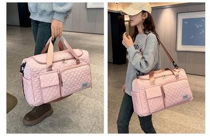 Fashion Travel Bag Handbags Large Capacity Carry On Luggage Bags Men Women Shoulder Outdoor Tote Waterproof Sport Gym Bag