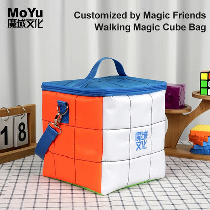 MoYu Multi functional Magic Cube Pack Customized by Magic Friends Walking Magic Cube Bag Durable And Wear-Resistant