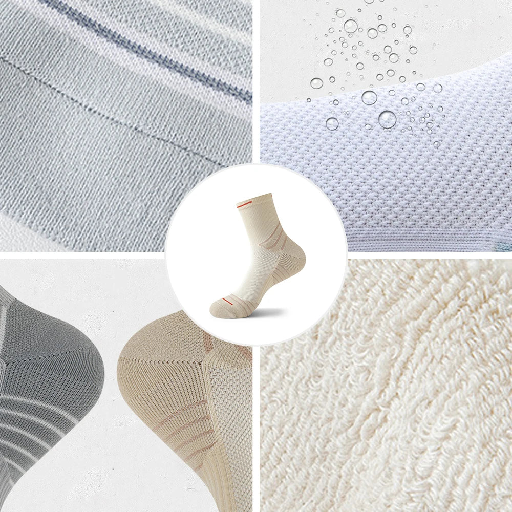 Sports Socks Outdoor Waterproof Socks Men Women Professional Cycling Socks Breathable Racing cycling Sports Socks Men's Tracking