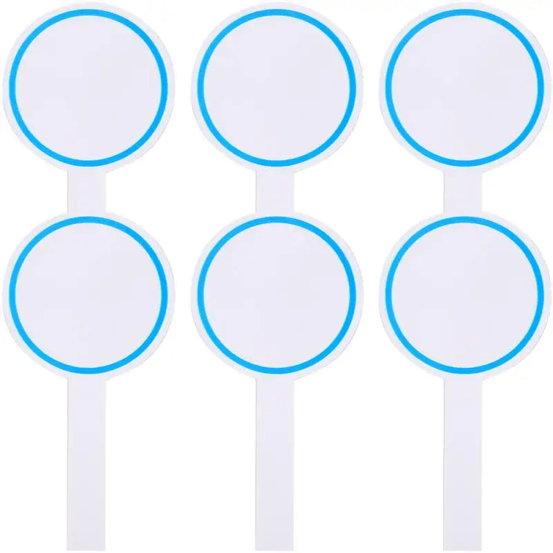 6 Pcs Teacher Supplies Handheld White Boards Dry Erase Lap Mini Small Whiteboard Erasable Answer Game Whiteboards Foam Student