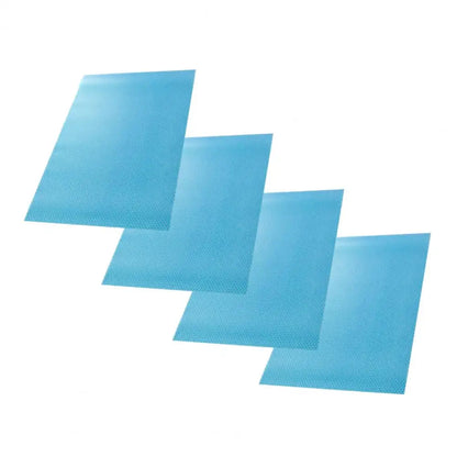 Reusable Fridge Liner Non-slip Refrigerator Shelf Liners Reusable Mats for Kitchen Cabinets Glass Shelves for Kitchen