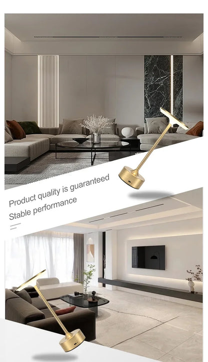 Decorative desk lamp bar bedroom camping ambient light study bedside eye protection led creative gift night light