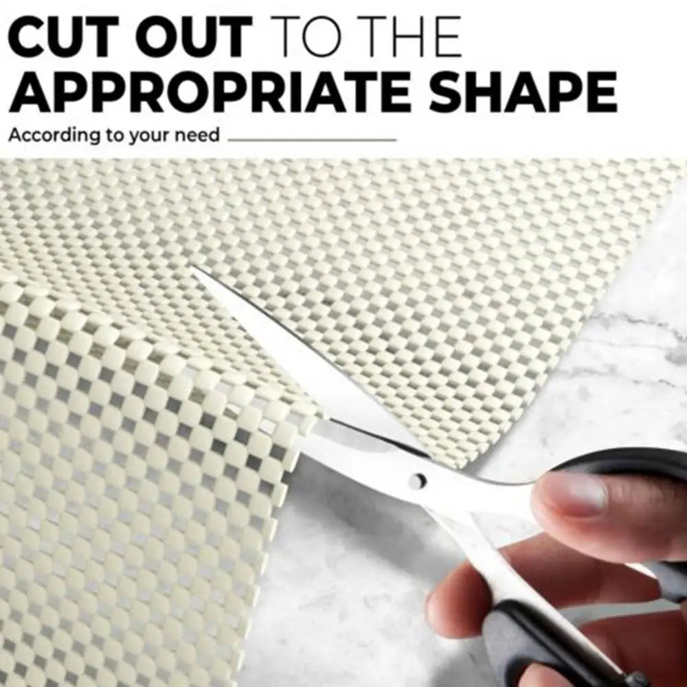 Non Slip Floor Mat Hardwood Floors Under Carpet Mat Drawer Shelf and Cabinet Liner Thick Strong Grip Non-Slip Woodworking Mat