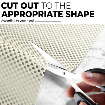 Non Slip Floor Mat Hardwood Floors Under Carpet Mat Drawer Shelf and Cabinet Liner Thick Strong Grip Non-Slip Woodworking Mat