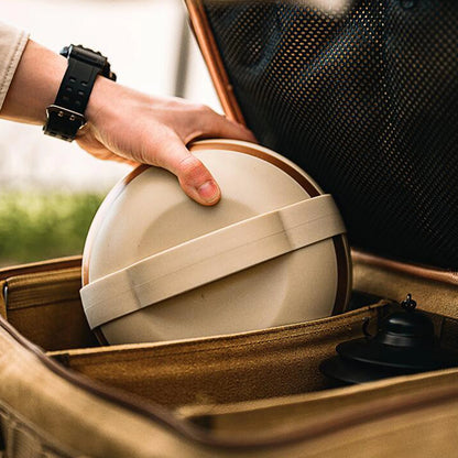 Camping Dinner Set Pans Plate Bowl Portable Tableware Sets Camping Dishes Set Hiking Gear Picnic Outdoor Travel