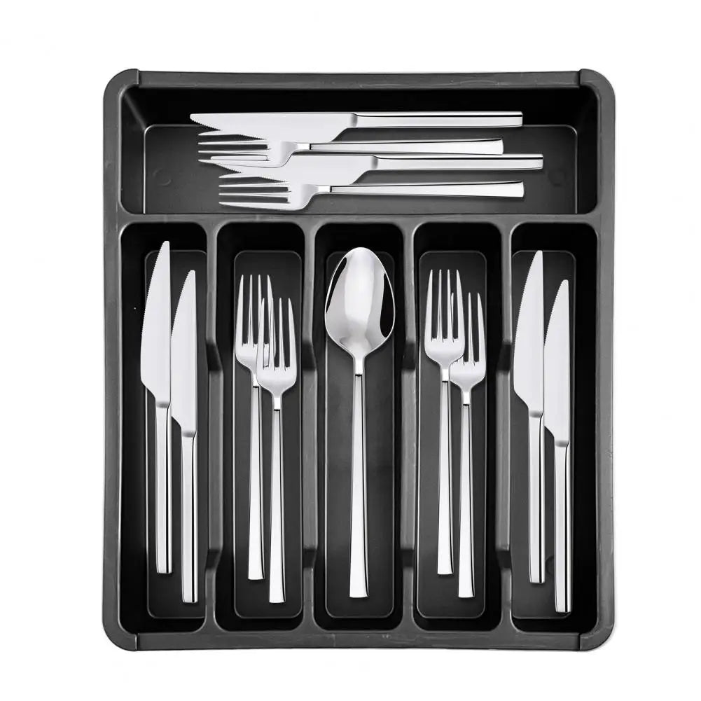 35*31cm Drawer Organizer Tray For Kitchen Drawer Expandable Cutlery Holder Adjustable Utensil Divider Spatula Gadgets Storage