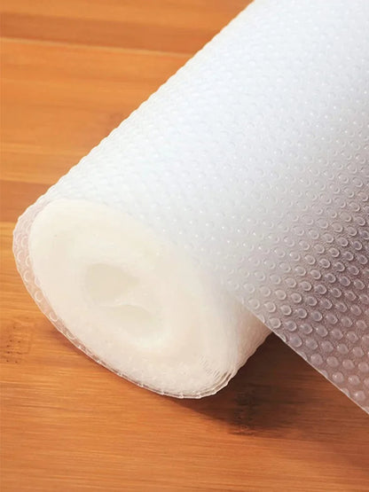 30/45/50/60*150CM Drawer Mat Shelf Cover Liners Non Slip Waterproof Closet Placemat Table Pad Paper Cabinet Mat Oil-proof Liners