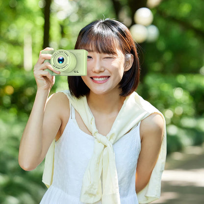 HD 50MP Digital Camera Autofocus Vlogging Camera with 2.4" Large Screen Camcorder Camera For kids Beginner Camera 8x Dual Camera