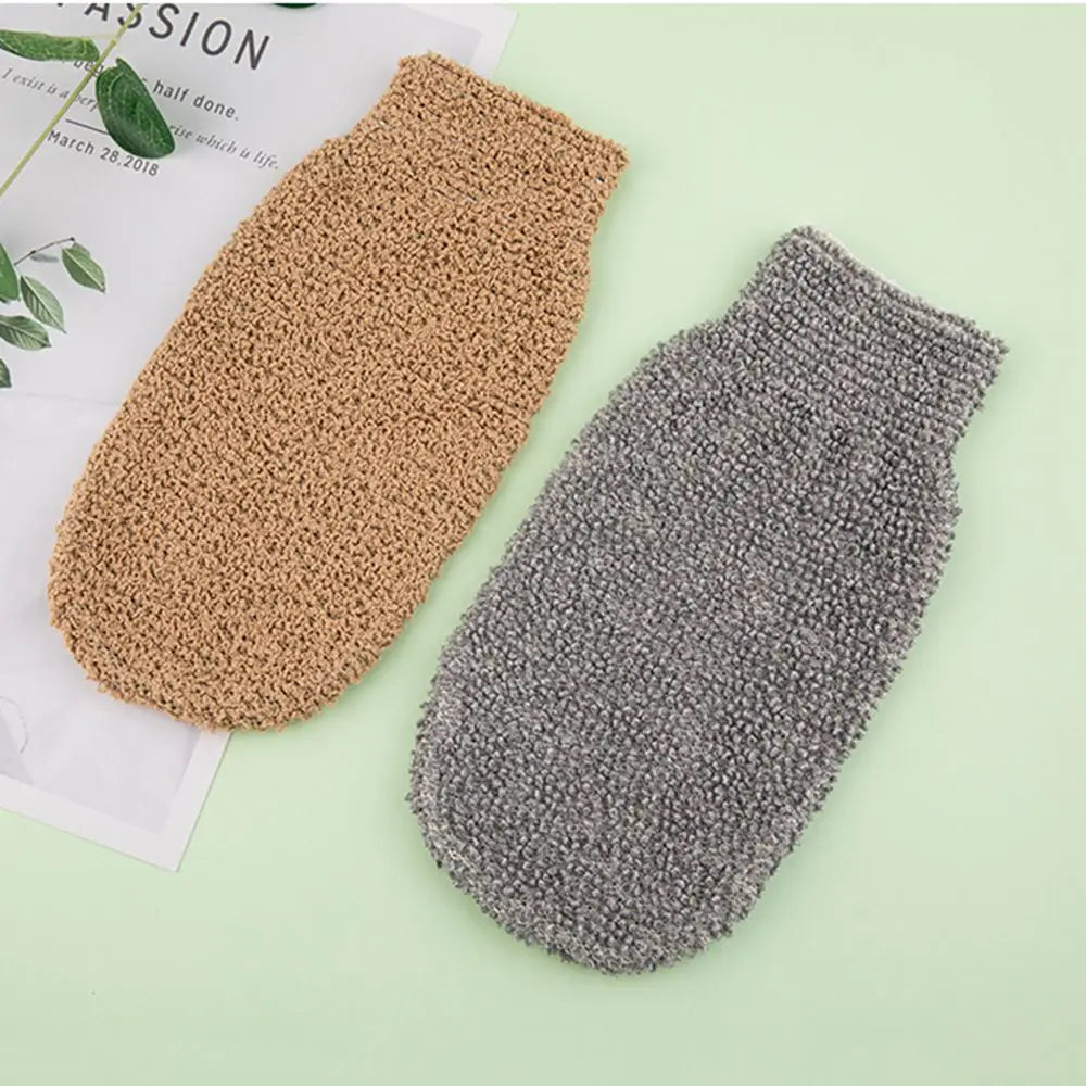 Scrubber Bathing Accessories Bathing Cleaning Towel Exfoliating Glove Body Scrub Gloves Fingers Bath Towel Shower Body Brush