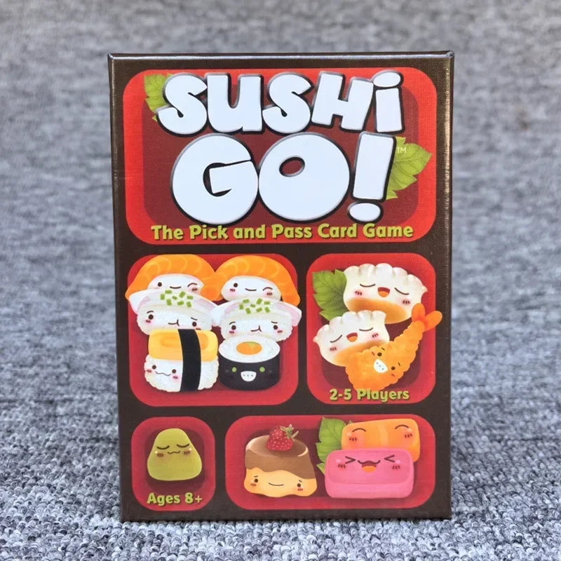 Parent child sushi go party! Sushi Dog Party Happy Children's Party Board Game Cards Board Game For Home Party Adult Family Play