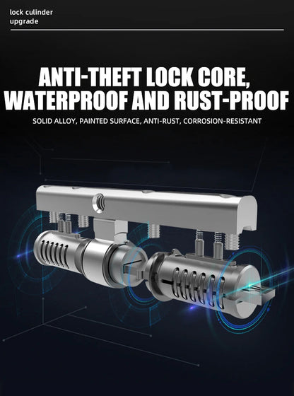 Motorcycle Bike Lock Security Anti Theft Bicycle Motorbike Motor Disc Brake Lock Theft Protection for Scooter Safety Motor Lock