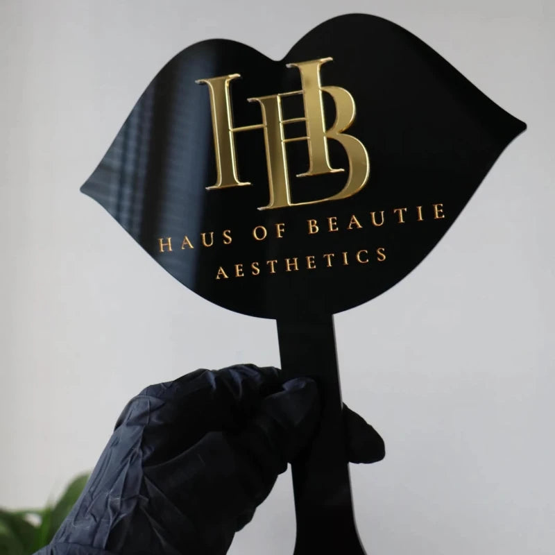 Lash Artist Social Media Face Prop  Personalised  Aesthetics Sign  Lash Sign  Salon Decor