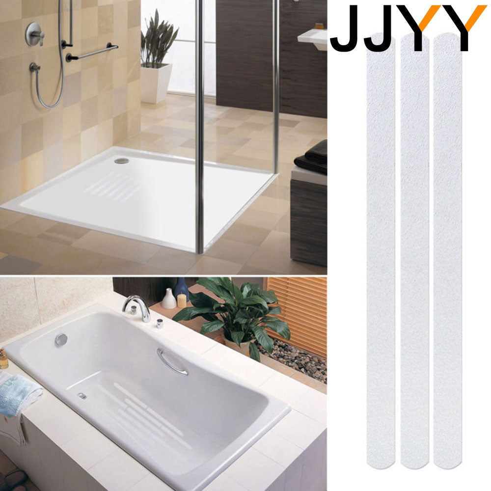 JJYY 6/12/24 Pcs Anti Slip Strips Shower Stickers Colored Non Slip Bath Safety Strips for Bathtub Shower Stairs Floor
