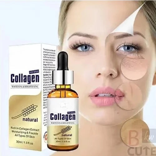 30ml 100% Pure Collagen Serum Serum Moisturizing Skin Repair Whitening Anti Wrinkle Face Serum Acne Treatment