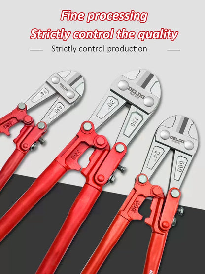 DELIXI ELECTRIC Rebar Pliers Wire Cutters Wire Breaker Scissors Multi-functional Labor-saving Wire Shears Cutting Wire Pliers