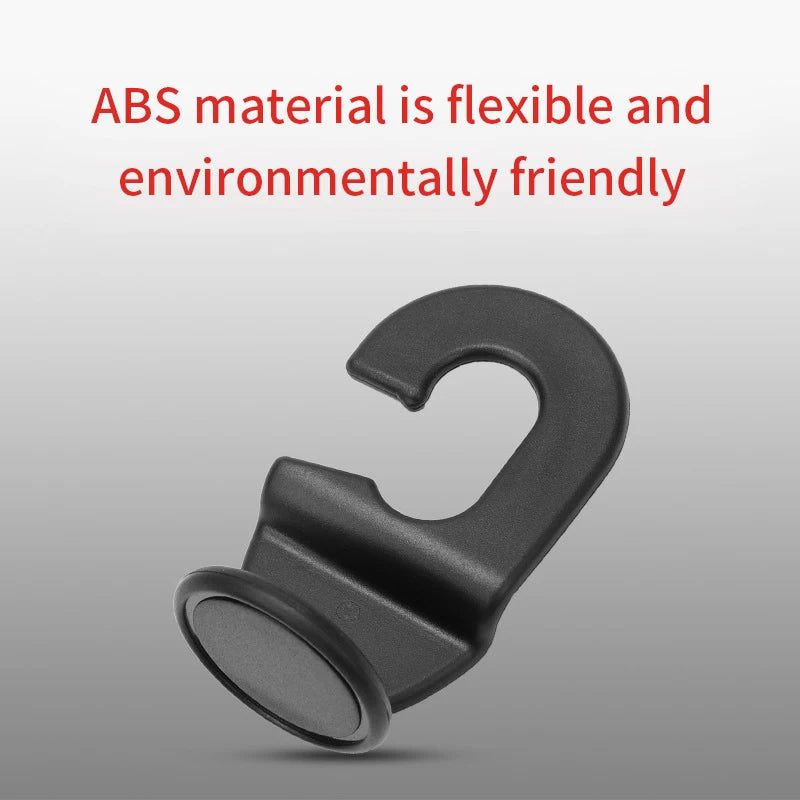 2pcs Universal Auto Seat Headrest Hooks Storage Hanger ABS Car Hook Vehicle Back Seat Organizer Holder Car Interior Accessories