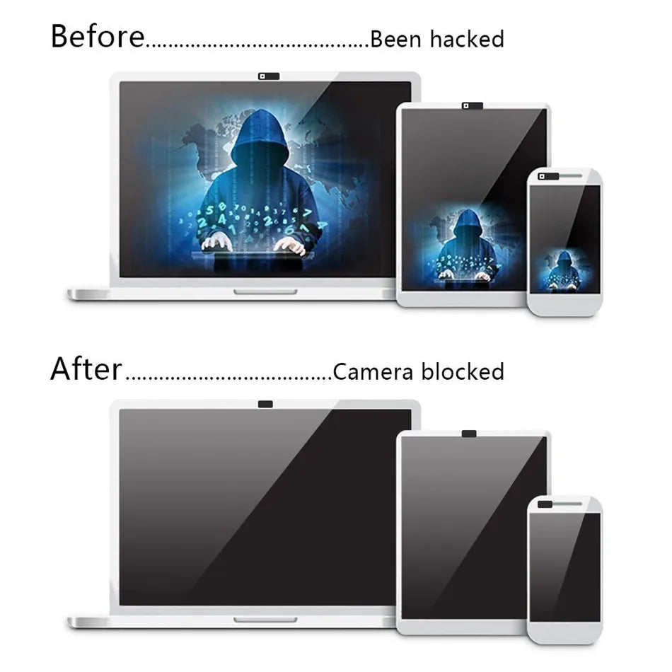 Webcam Cover Camera Privacy Protective Cover Mobile Laptops Lens Occlusion Privacy Cover Anti-Peeping Protector Shutter Slider