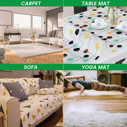 Non-Slip Carpet Underlay Rug Gripper Anti Slip Underlay Multi Purpose Liner Non Slip Mat Mesh for Hard Floors Cushions