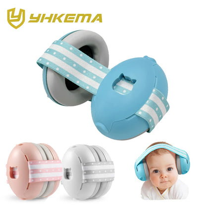 Baby Ear Protection for Babies Toddlers Elastic Noise Reduction Earmuffs Baby Headphones Against Hearing Damage Improves Sleep