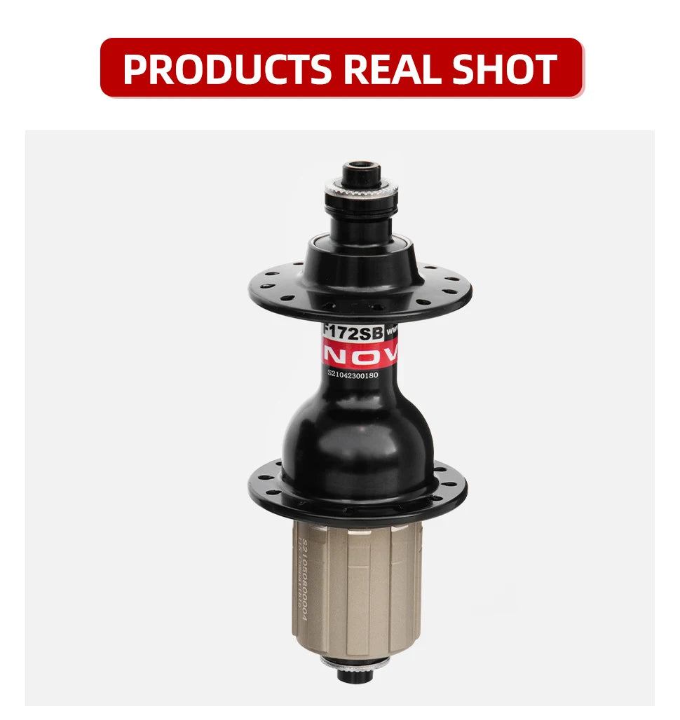 Road Bike Hubs 171/172 SHIMAN0 Hubs Front 20H Rear 24H Quick Release Hubs Compatible with 9/10/11 Speed Bikes