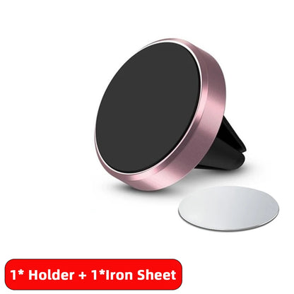 Universal Magnetic Car Phone Holder Stand in Car for All phone for iPhone Xiaomi Magnet Air Vent Mount Mobile Phone Support GPS