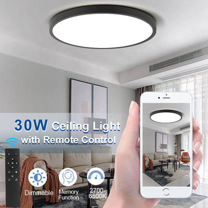 Led Ceiling Lamp Modern Ceiling Chandelier 220V Led Panel Lighting Fixture For Bedroom Kitchen Home Ultra Thin Ceiling Lights