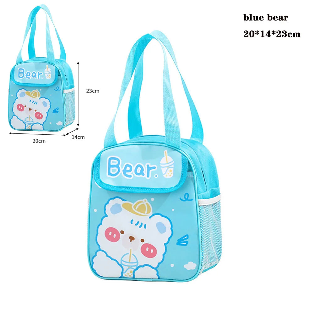Food Storage bag Student lunchbag cool food bag for Children Food Container for Kids Schiool Thermal Lunch food Bag Mommy bag