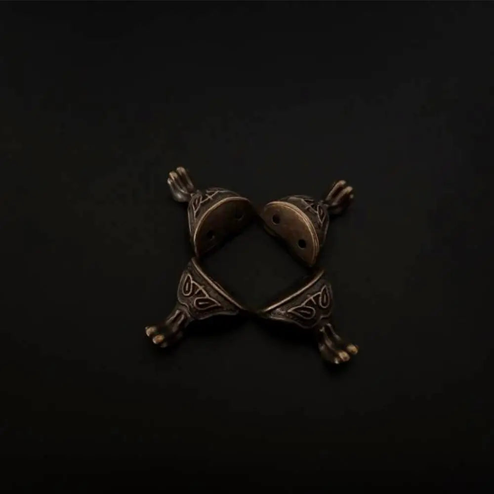 Antique Case Protector Decorative Box Furniture Part Leg Furniture Leg Feet Corner