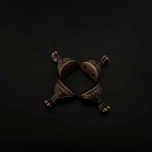 Antique Case Protector Decorative Box Furniture Part Leg Furniture Leg Feet Corner