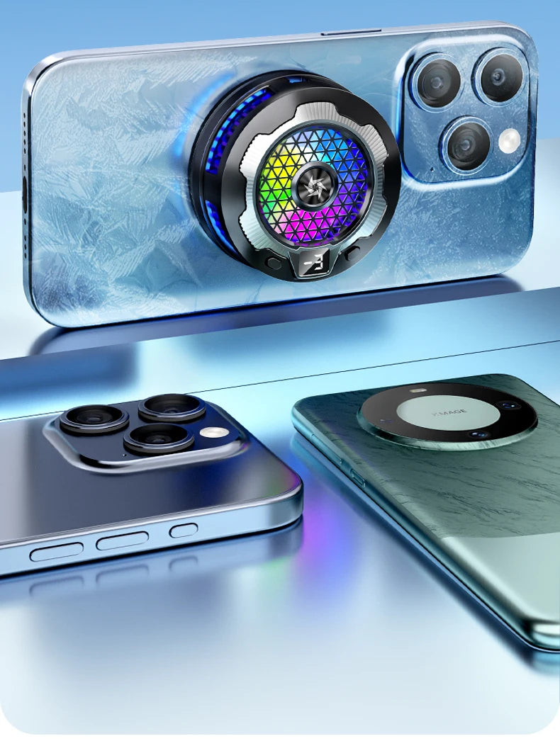 SL15 New Mobile Phone Radiator for Mobile Phone Phablet Fan Semiconductor Mobile Phone Cooler Gaming Cooler Mobile Phone