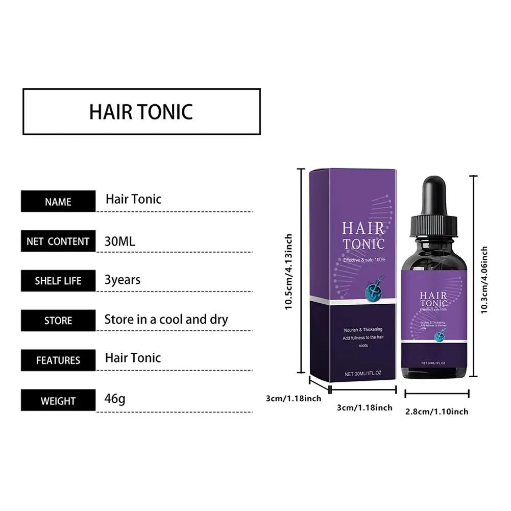 Hair Serum Butterfly Pea Flower,coconut Oil,centella Hair Oil Nourishing Scalp Treatment Anti-Frizz Repair Damage Hair Care