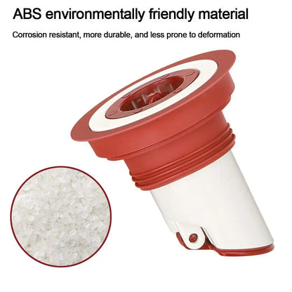 Universal Fast Drainage Floor Drain Core Bathroom Sewer Seal Leak Anti Odor Floor Strainer Plug Floor Shower Drain Stopper