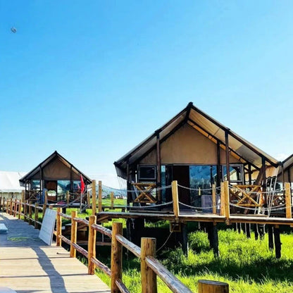 Outdoor Camping Tents, Hotel Camping Bases, Large Wooden House Accommodation, Suitable for Camping, Customizable Large Capacity