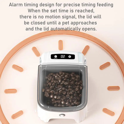 Smart Pet Feeder Automatic Pet Dispenser Sensor Timed Cat Feeder Dog Slow Food Dry Wet Feeding Machine Cat Dog Bowl