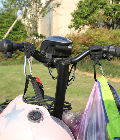 SEAMETAL Motorcycle Hanging Hook With Lock Hooks for Autocycles Bike Electric Vehicle Storage Helmet Hanging Hook Accessories